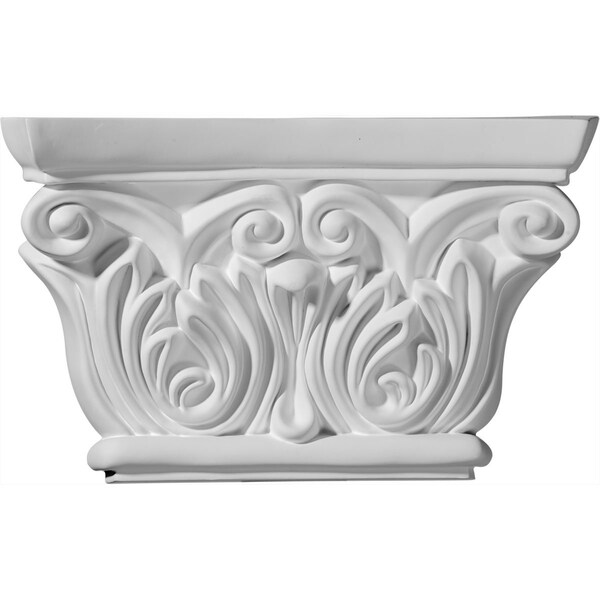 Ekena Millwork 8 5/8"W x 5 1/2"H Chesterfield Capital (Fits Pilasters up to 5 5/8"W x 3/4"D) CAP08X05X02CH - main